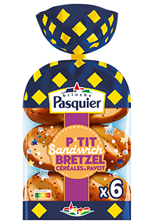 P'tit Sandwich façon Bretzel Céréales & Pavot