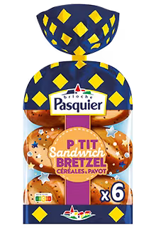 P'tit Sandwich façon Bretzel Céréales & Pavot
