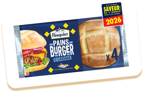 Brioche Pasquier Pains Burger « Le Classique »